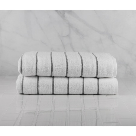Fibertone Pool Towel, Grey Weft Inserts, 4PK